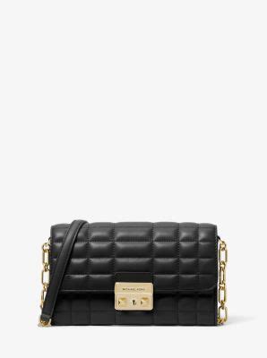 tribeca michael kors|Tribeca Large Leather Convertible Crossbody Bag .